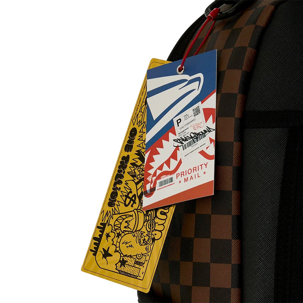 Zaino Unisex SPRAYGROUND stampa USPS Shark Stamp