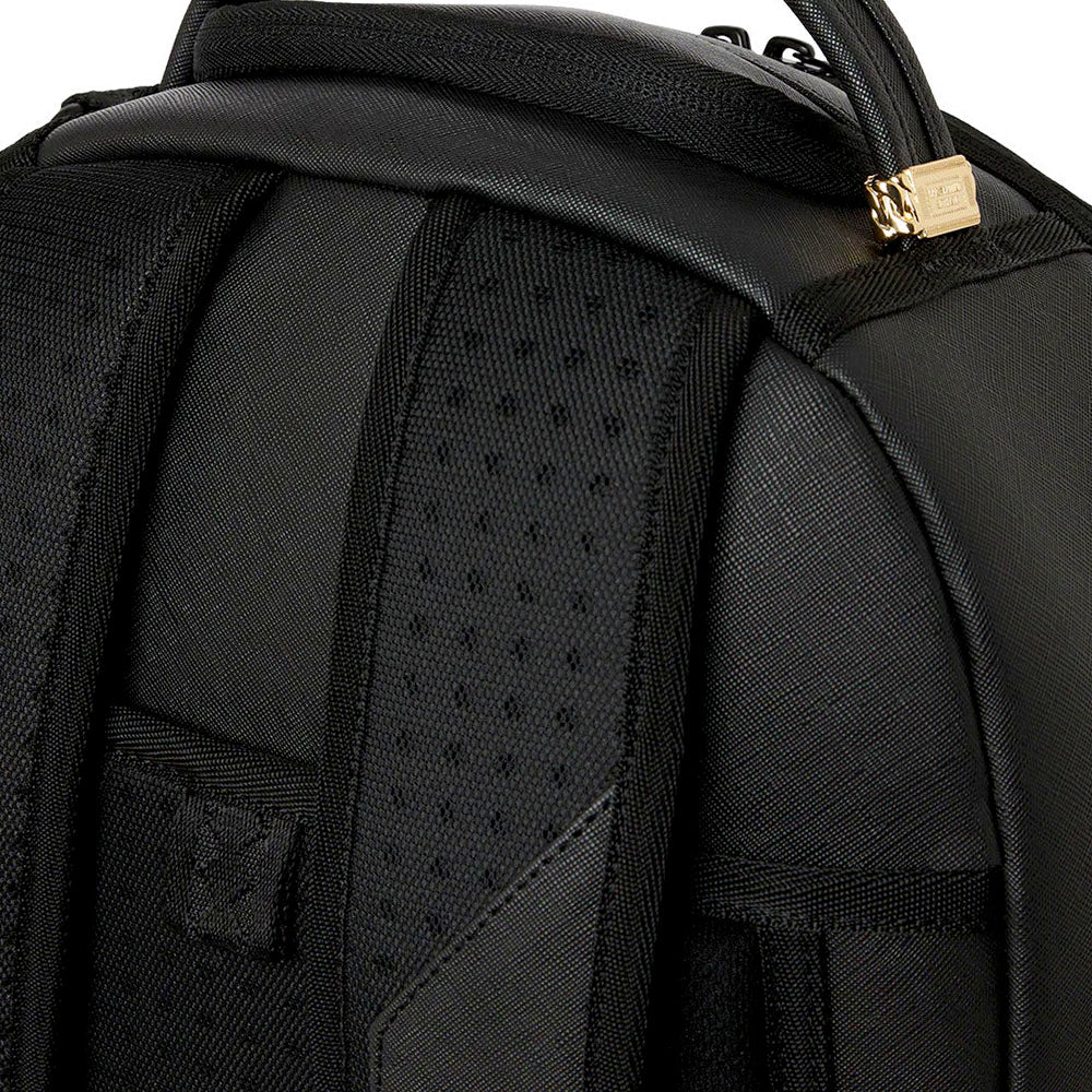 Zaino Unisex SPRAYGROUND stampa Blacked Out Embossed Gold Tooth