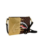 Pochette con Tracolla SPRAYGROUND stampa Sharks in Paris Gold Drip