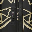 Hartschalen-Kabinentrolley 4 Rollen SPRAYGROUND That Gold Drap
