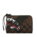 Portafoglio Piccolo con Zip SPRAYGROUND stampa Smeared Grunge