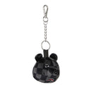 Portachiavi a Forma di Orso SPRAYGROUND stampa Grey Checker Bear Head