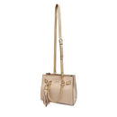 Borsa Donna a Mano LIU JO Neutro con Logo Monogram All Over