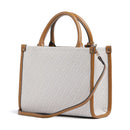 Borsa Donna a Mano LIU JO stampa Monogram Bianco