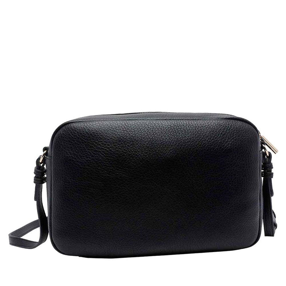 Borsa Donna a Tracolla LIU JO Better effetto Bottalato Nero