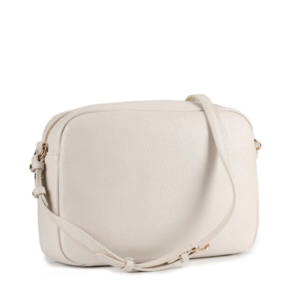 Borsa Donna a Tracolla LIU JO Better effetto Bottalato color Crema