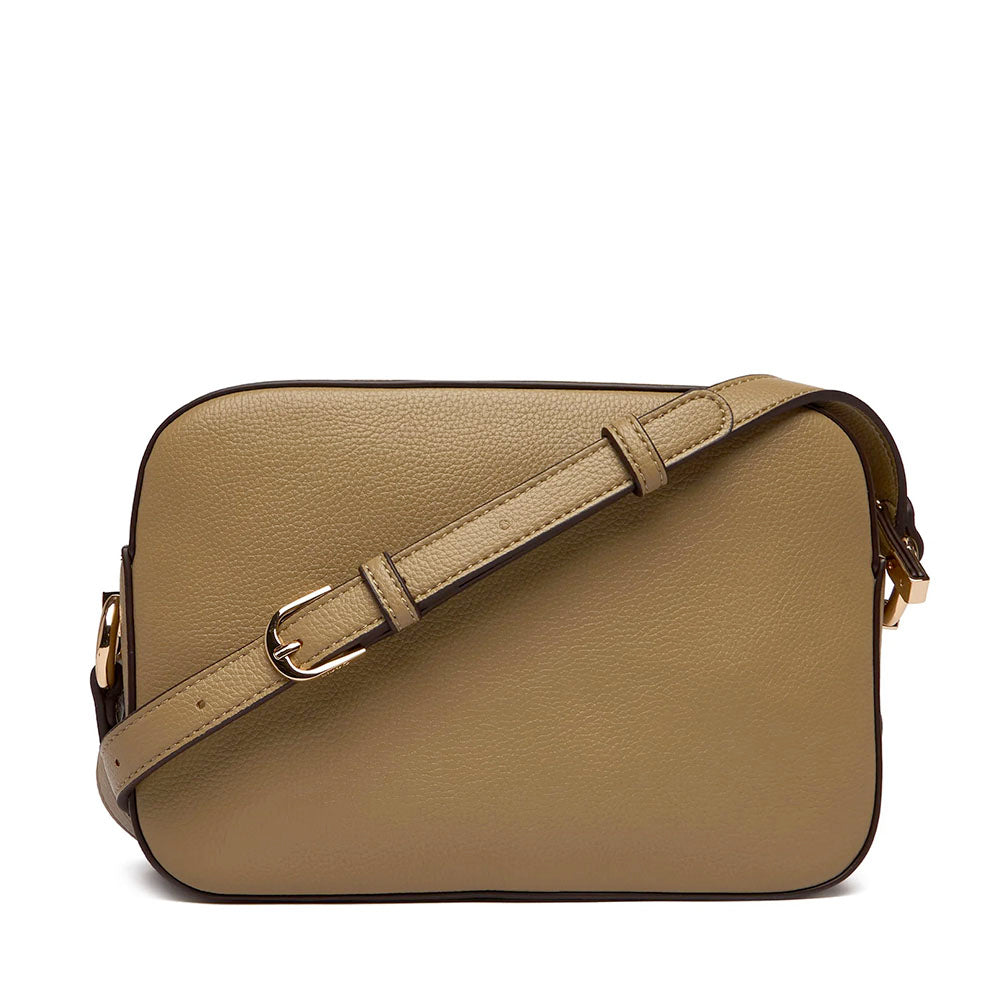 Borsa Donna a Tracolla Media LIU JO Better effetto Bottalato color Fango