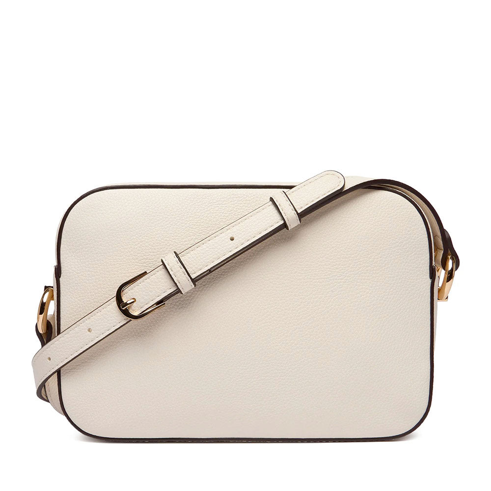 Borsa Donna a Tracolla Media LIU JO Better effetto Bottalato color Crema