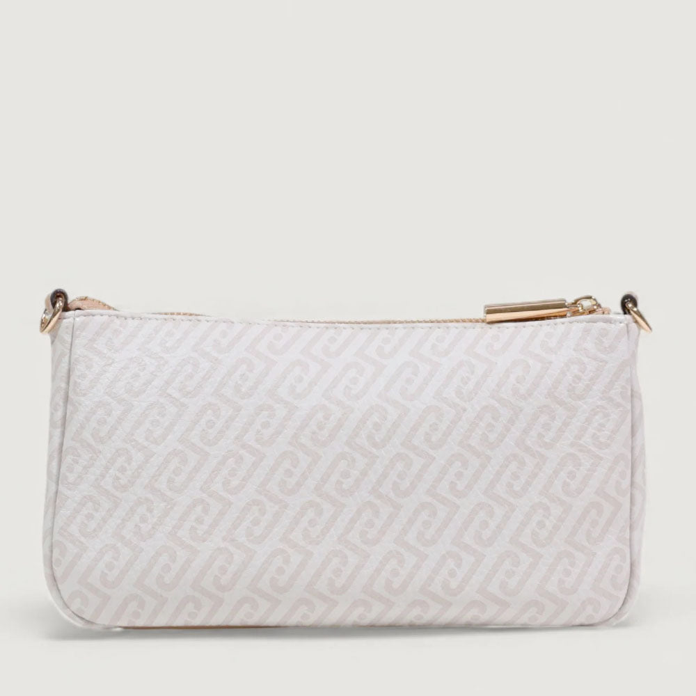 Mini Bag Donna LIU JO stampa Monogram Bianco
