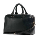 Borsa Donna a Mano LIU JO Better effetto Bottalato Nero