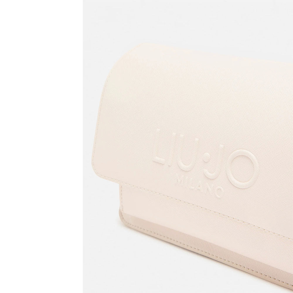 Borsa Donna con Tracolla in Catena LIU JO Better stampa Saffiano color Marmo