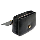 Borsa Donna a Spalla e Tracolla LIU JO Better effetto Bottalato Nero