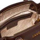 Bauletto Donna a Mano LIU JO in Ecopelle Micro Bottalata Marrone Scuro