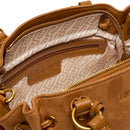 Bauletto Donna a Mano LIU JO in Tessuto effetto Camoscio Beige