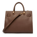 Borsa Donna a Mano Media LIU JO in Ecopelle Bottalata Marrone Scuro