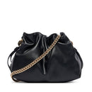 Borsa Donna a Spalla Small LIU JO linea Riccy in Ecopelle Liscia Nero