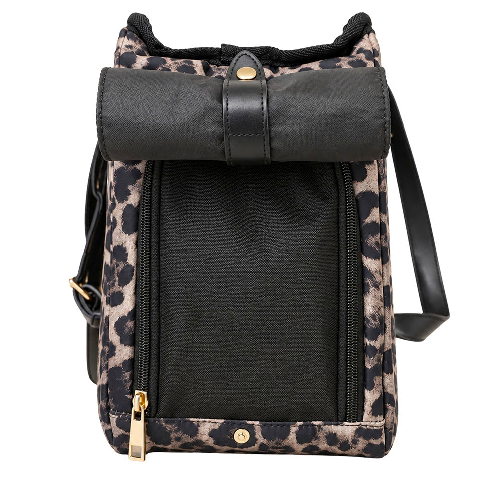 Trasportino per Cani LIU JO in Nylon stampa Animalier All Over