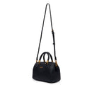 Bauletto Donna a Mano Small LIU JO in Ecopelle Nera con Logo Embossed