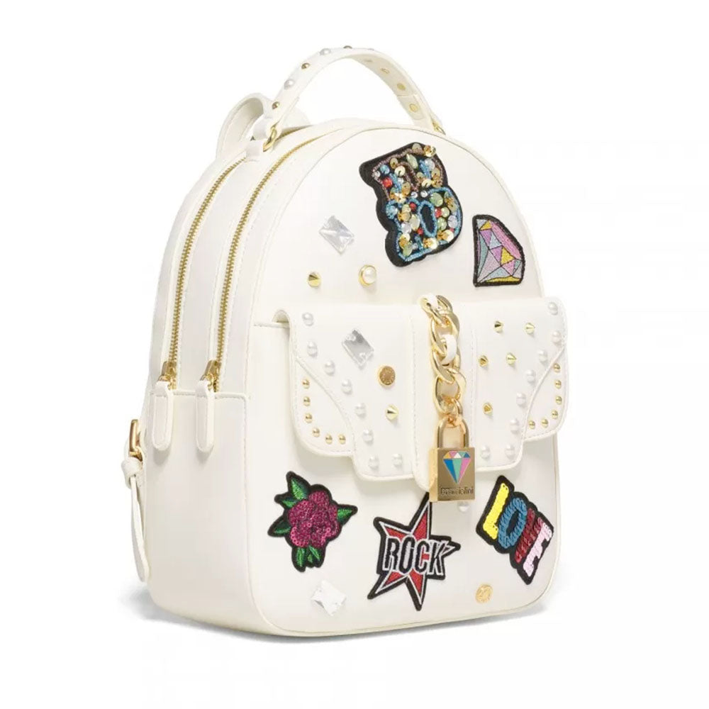 Zaino Donna BRACCIALINI linea Rock colore Bianco