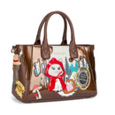 Borsa Donna a Mano BRACCIALINI linea Allround stampa Cappuccetto Rosso