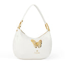 Borsa Donna Mezzaluna a Spalla Media BRACCIALINI linea Beth Jewels Bianco