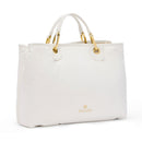 Borsa Donna a Mano Large BRACCIALINI linea Beth Puffy in Nylon Bianco