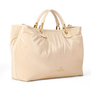 Borsa Donna a Mano Large BRACCIALINI linea Beth Puffy in Nylon Bianco