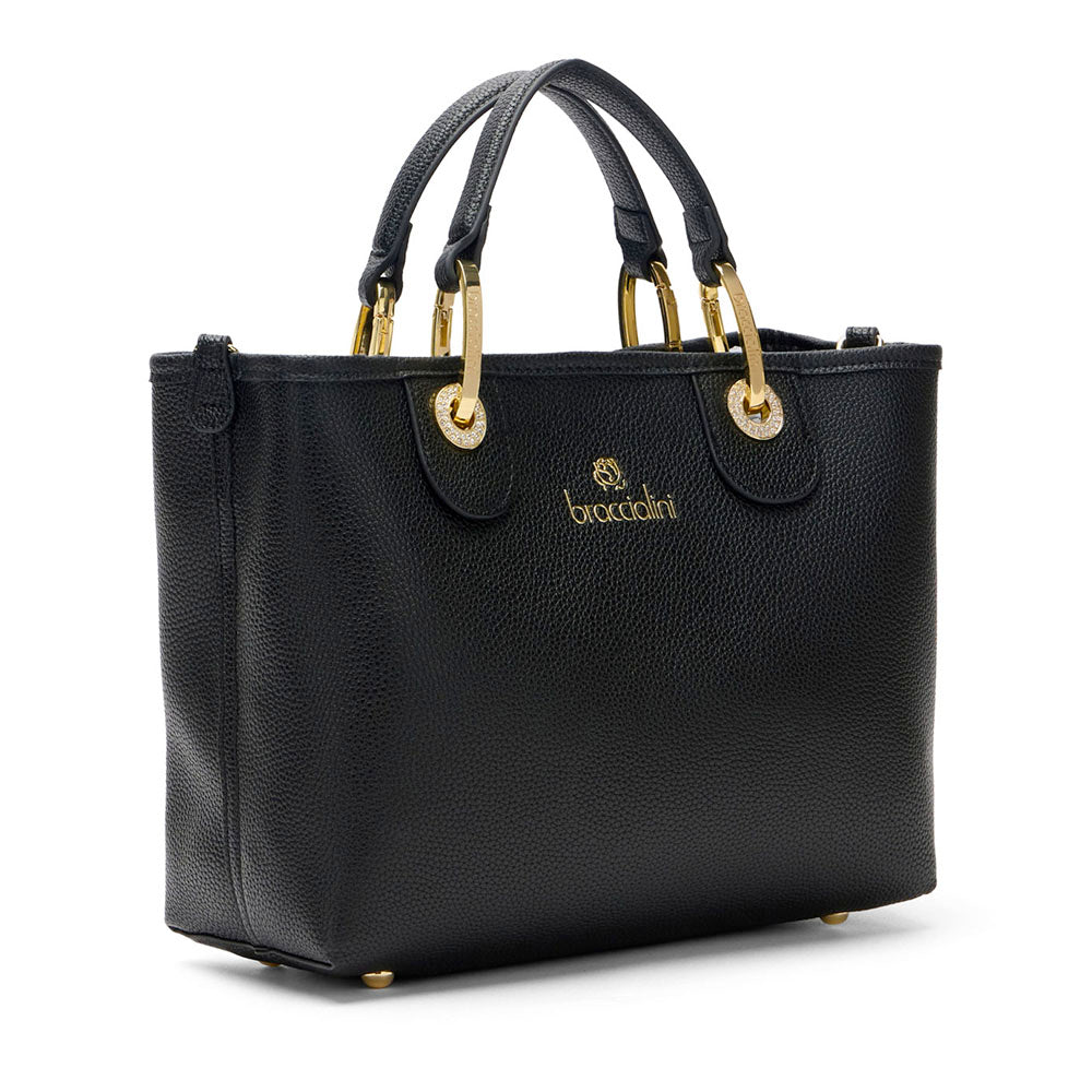 Borsa Donna a Mano Small BRACCIALINI linea Beth Nero