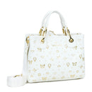 Borsa Donna a Mano Media BRACCIALINI linea Beth Strass Bianco
