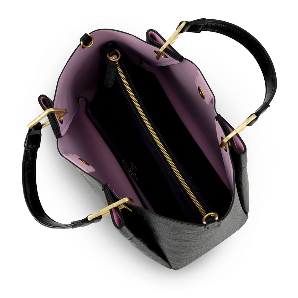 Borsa Donna a Mano Large BRACCIALINI linea Amy Nero