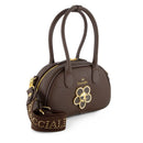 Bauletto Donna a Mano BRACCIALINI linea Amy Bijoux Marrone Cioccolato