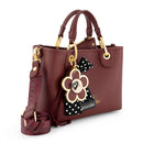 Borsa Donna a Mano Media BRACCIALINI linea Beth color Vinaccia