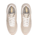 Sneakers Running LIU JO Maxi Wonder Low 02 Bis in Suede Traforato Beige