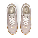 Sneakers Donna LIU JO Lewis 01 in Suede e Pelle Tortora