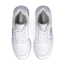 Sneakers Super Platform Donna LIU JO Maxi Wonder Plus 01 in Pelle Bianca e Inserti stampa Monogram