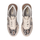 Sneakers Platform Donna LIU JO Amazing 25 in Suede e Inserti stampa Pitone