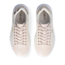 Sneakers Platform LIU JO Babol 01 Laminate Effetto Lizard White Light Gold