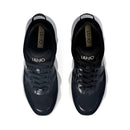 Scarpe Donna LIU JO Steffy 01 Sneakers Chuncky in Suede e Pelle Nera