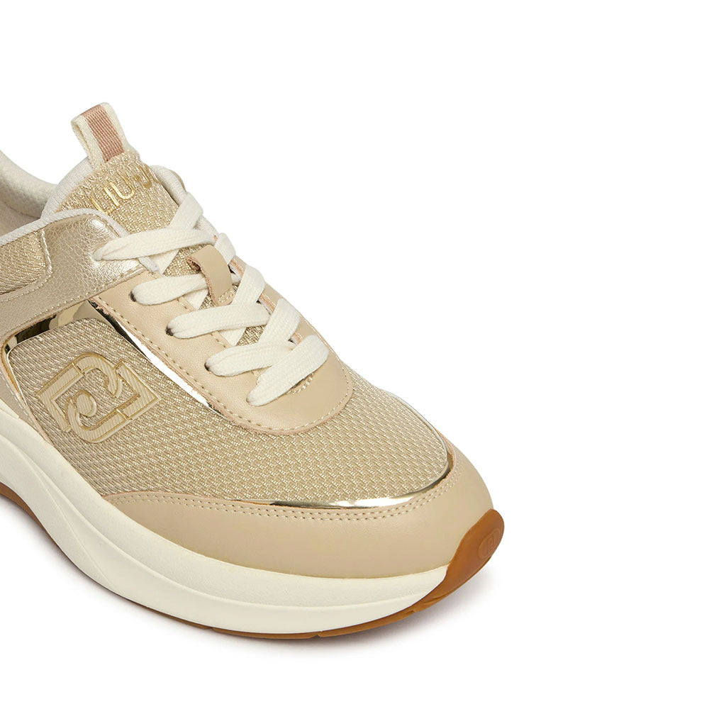 Sneakers Donna LIU JO Stardust 01 in Mesh e Pelle color Corda