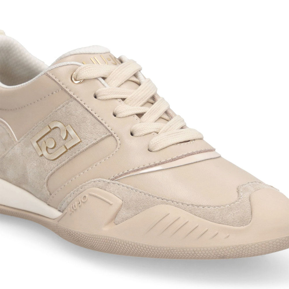 Sneakers Donna LIU JO Blossom 02 in Pelle e Suede color Corda