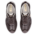 Sneakers Donna LIU JO Blossom 02 in Pelle e Suede color Moka