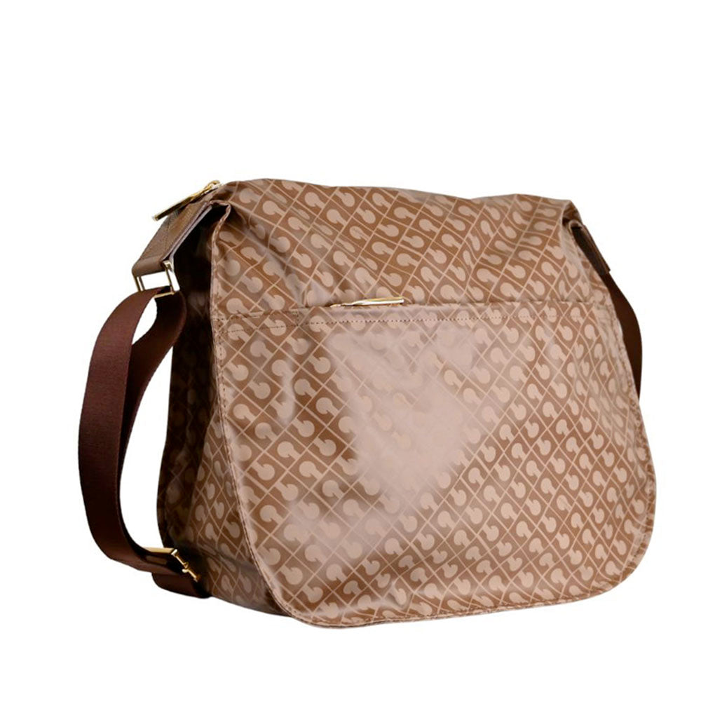Borsa Donna a Tracolla GHERARDINI in Tessuto Softy colore Chestnut