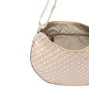 Borsa Donna Mezzaluna GHERARDINI in Tessuto Softy colore Creta