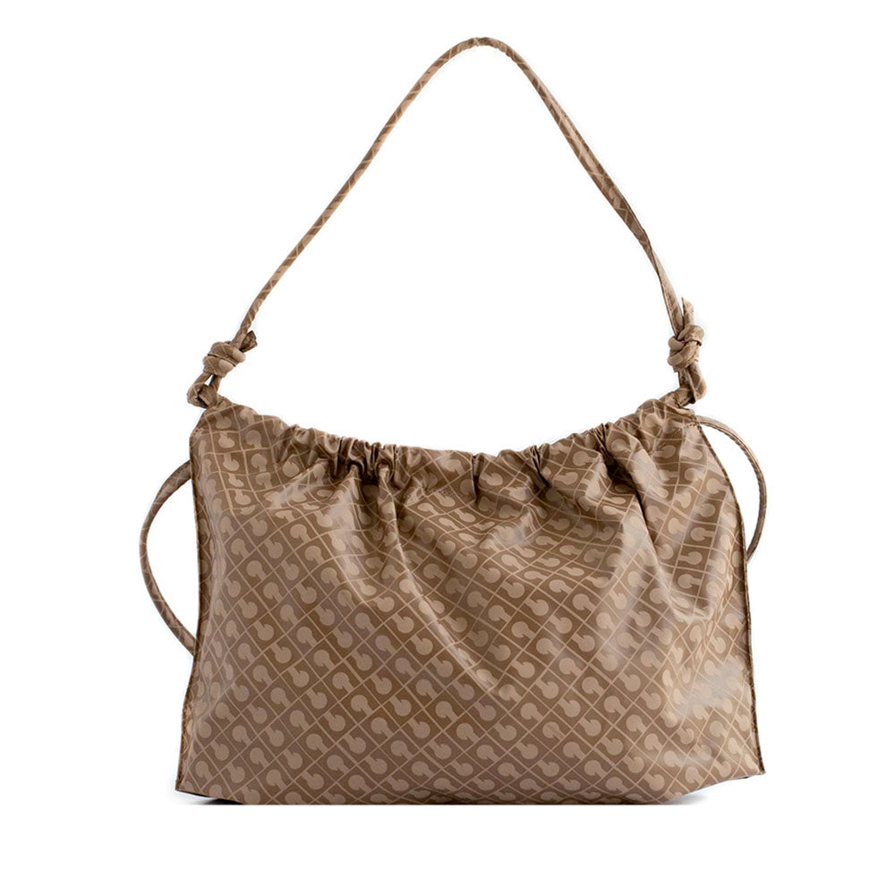 Hobo Bag Donna GHERARDINI in Tessuto Softy colore Chestnut
