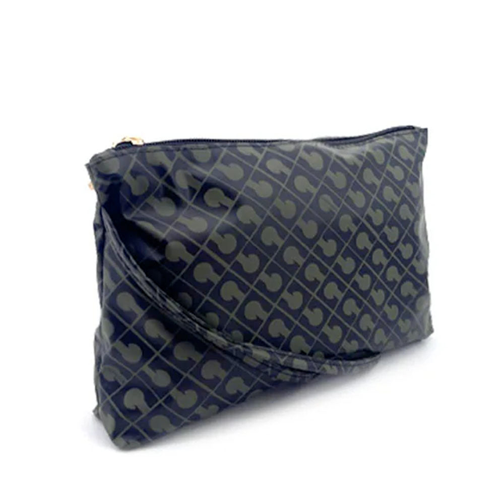 Pouch Grande GHERARDINI in Tessuto Softy colore Forest