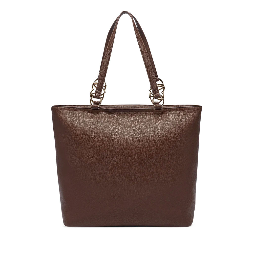 Shopping Bag Donna LOVE MOSCHINO linea Jewel Marrone