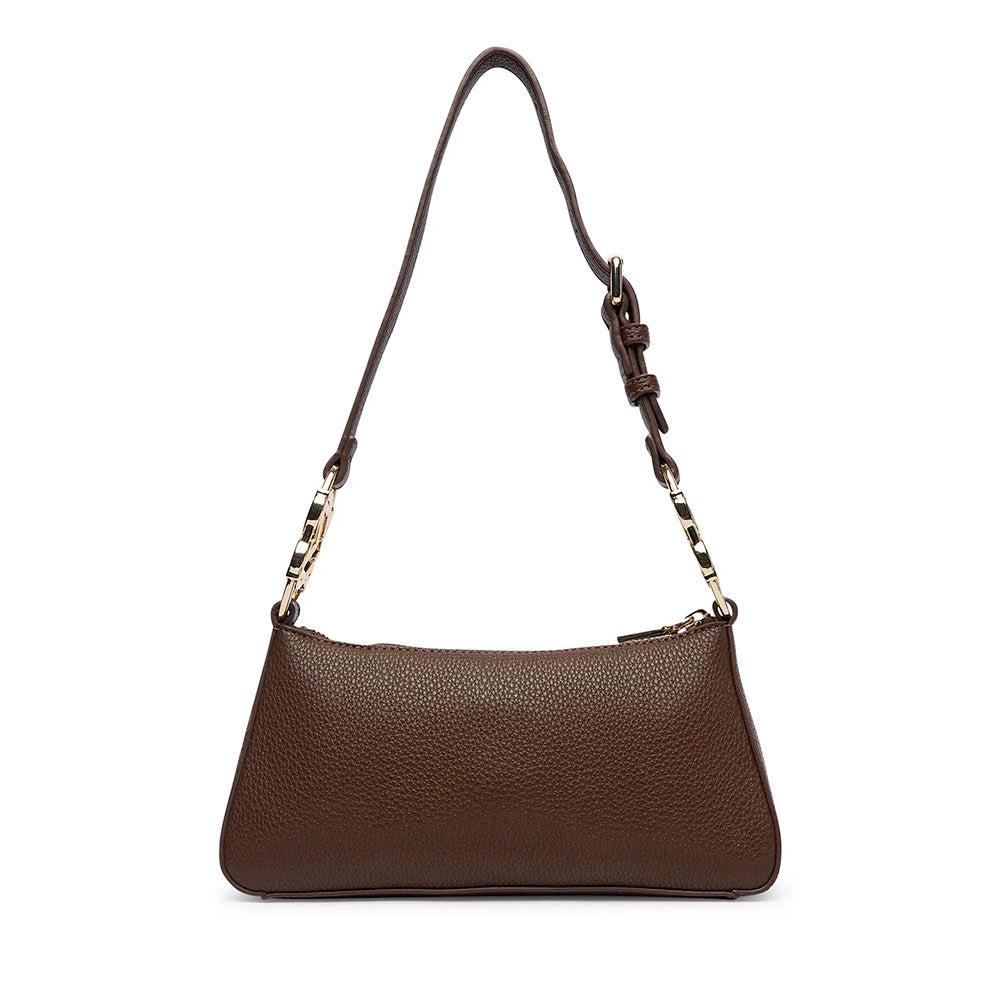 Borsa Sottospalla Donna LOVE MOSCHINO linea Jewel Marrone