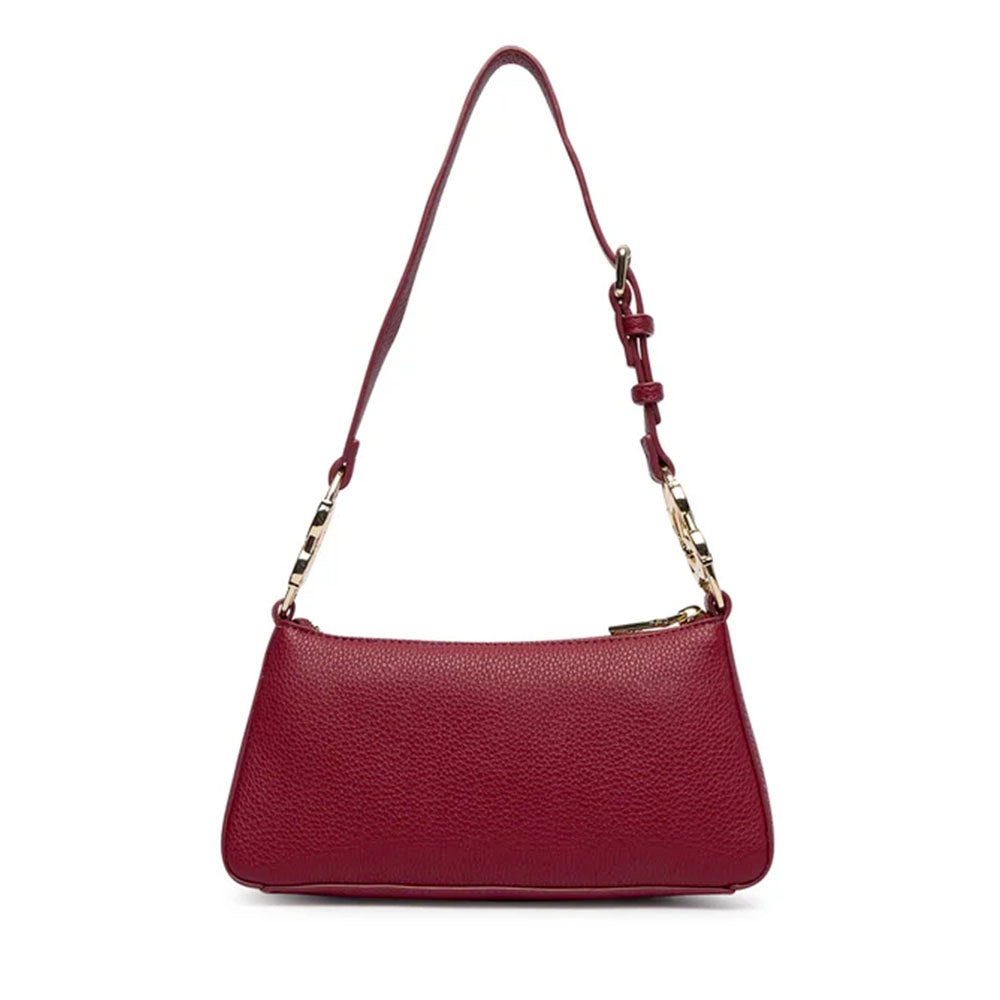 Borsa Sottospalla Donna LOVE MOSCHINO linea Jewel Rosso Vino