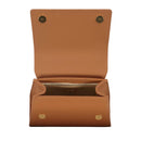 Kleine Damen-Henkeltasche LOVE MOSCHINO Modell Bold Bag in Cognac