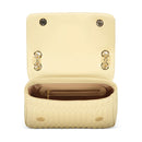Borsa Donna a Spalla e a Tracolla LOVE MOSCHINO linea Bubby Love in Ecopelle color Burro
